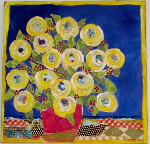 'simple morning' 20"x20" acrylic on stretched canvas ... SOLD